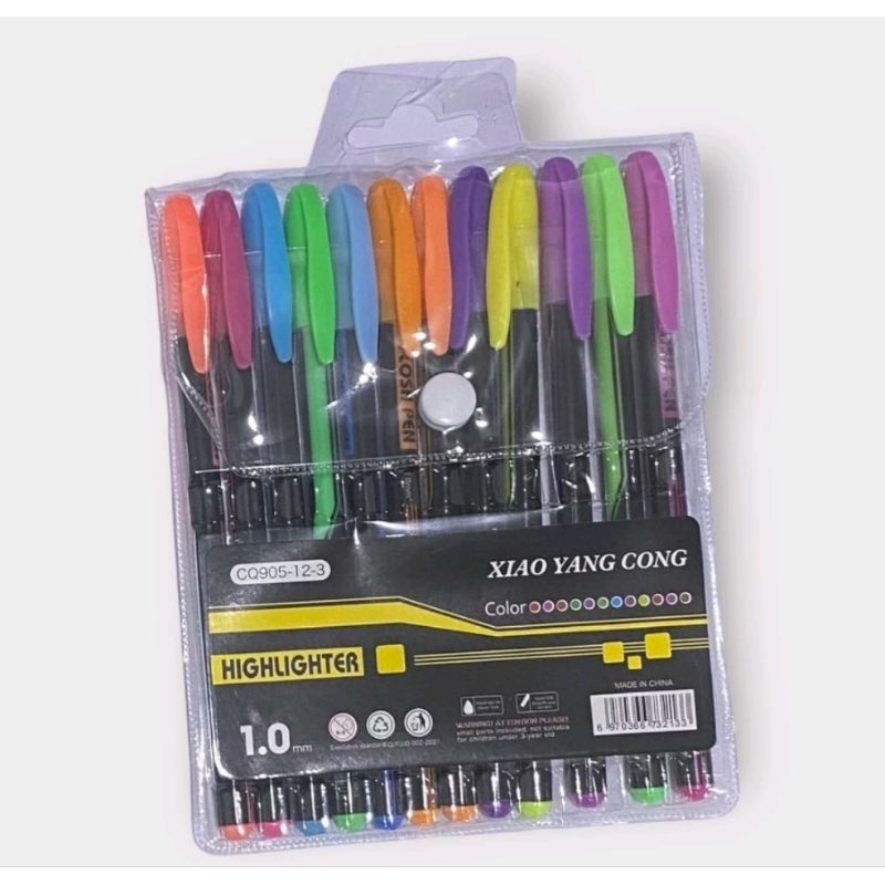

pena Glitter metalik 1.0mm,pena warna warni