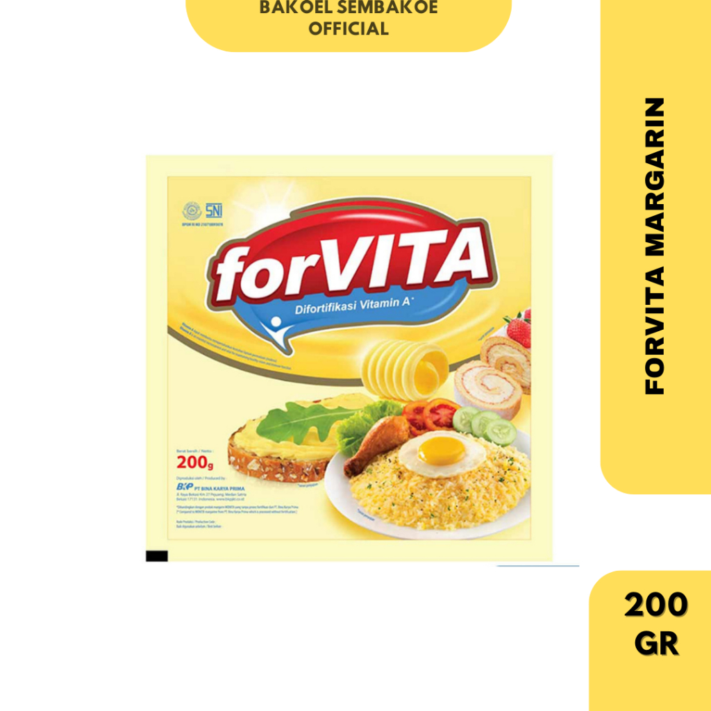 

FORVITA Margarine 200gr