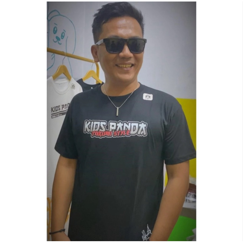 Kaos dewasa JB5 kids panda gratis sticker