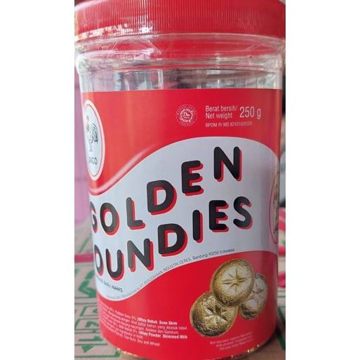 

Coklat Jago Kecil Golden Roundies Toples 250gram