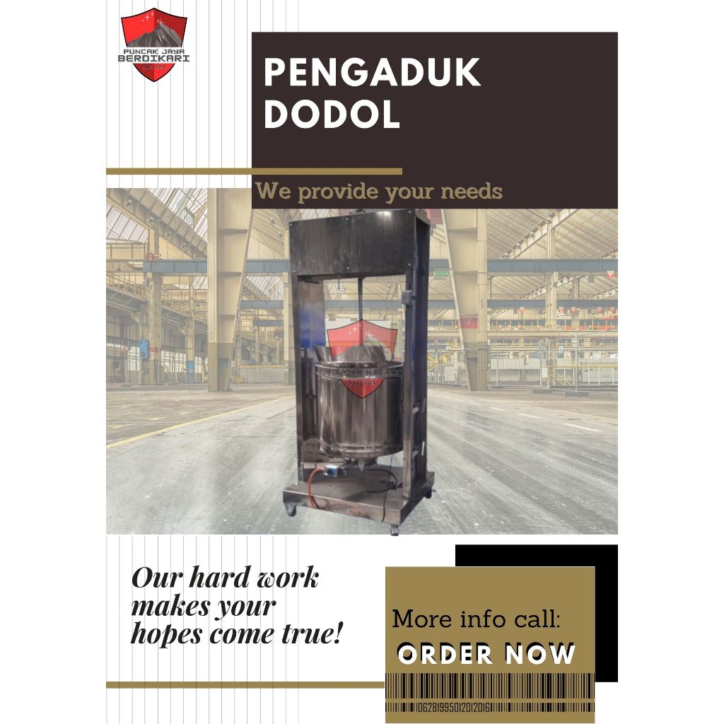 Mesin Pengaduk Dodol - Mesin Memasak Dodol