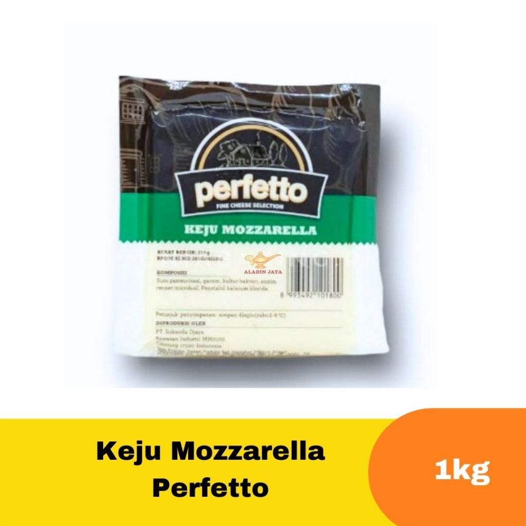 

Keju Mozzarella Perfetto 1 kg