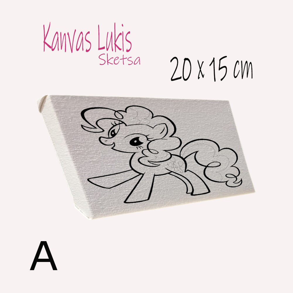 Kanvas Lukis Sketsa 20x15