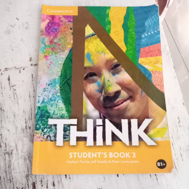 

buku think student's book 3 B1+ Cambridge puchta stranks & Lewis jones buku bekas original