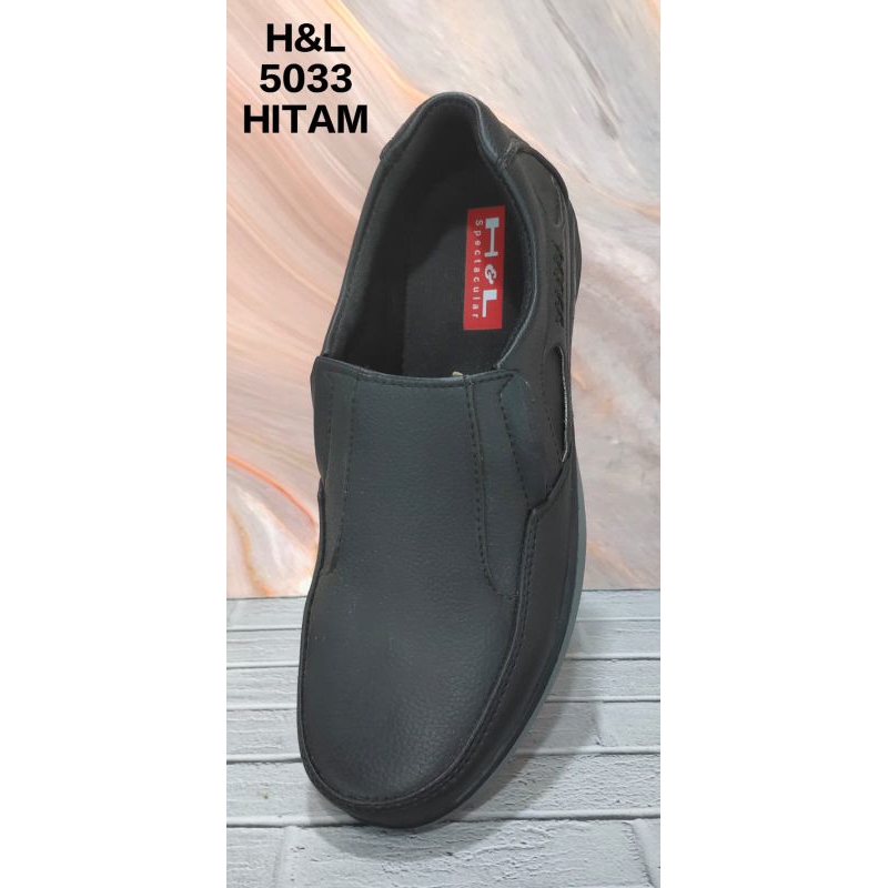 sepatu cowok, sepatu pria, casual dan formal bahan kulit H&L