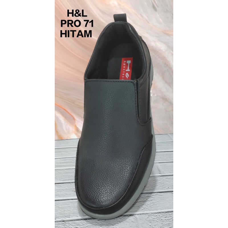 sepatu cowok, sepatu pria, casual dan formal bahan kulit H&L