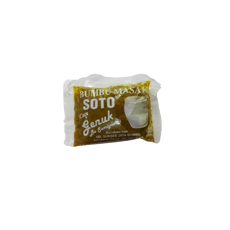 

Bumbu Masak Instan Cap Genuk Soto (Isi 10 pcs)