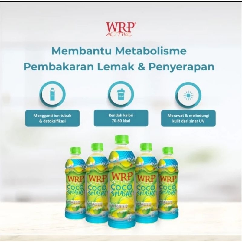 

WRP Coco Splash 350ml | Minuman Air Kelapa