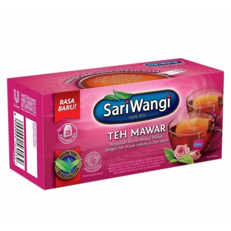 

SariWangi Teh Mawar isi 25 - Teh Celup