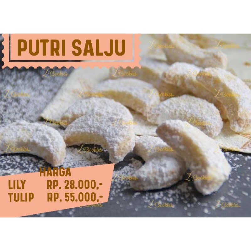 

COOKIES PUTRI SALJU MANIS, RENYAH DAN LUMER 500gr