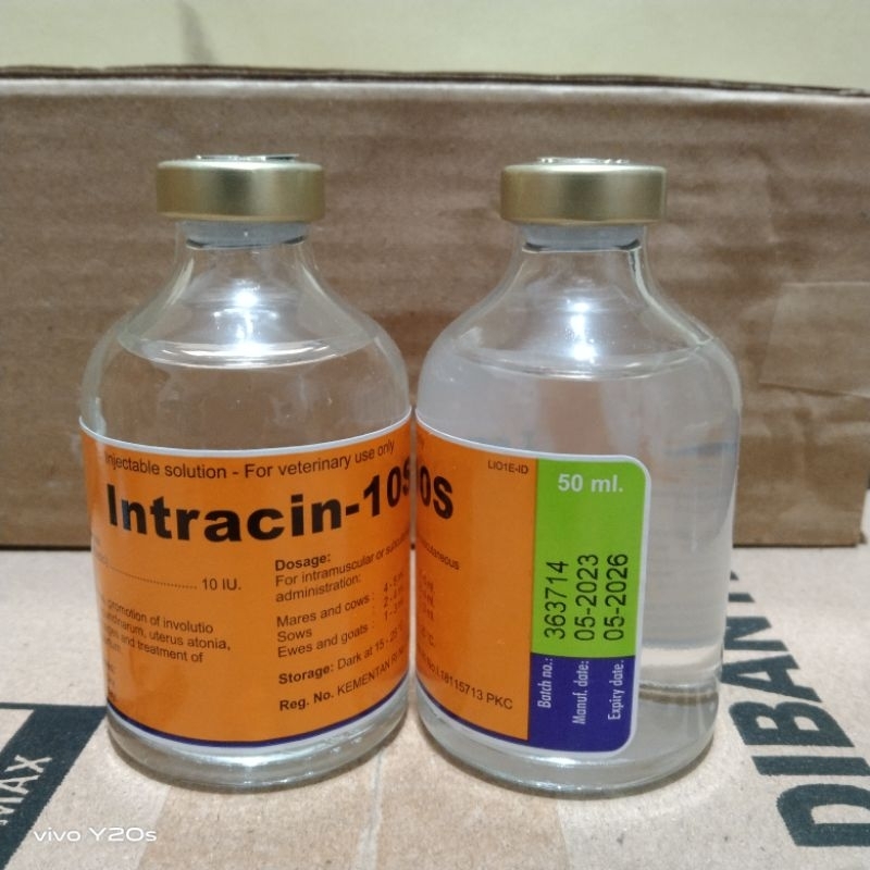 Intracin-10s 50ml (pengganti oxytocin)