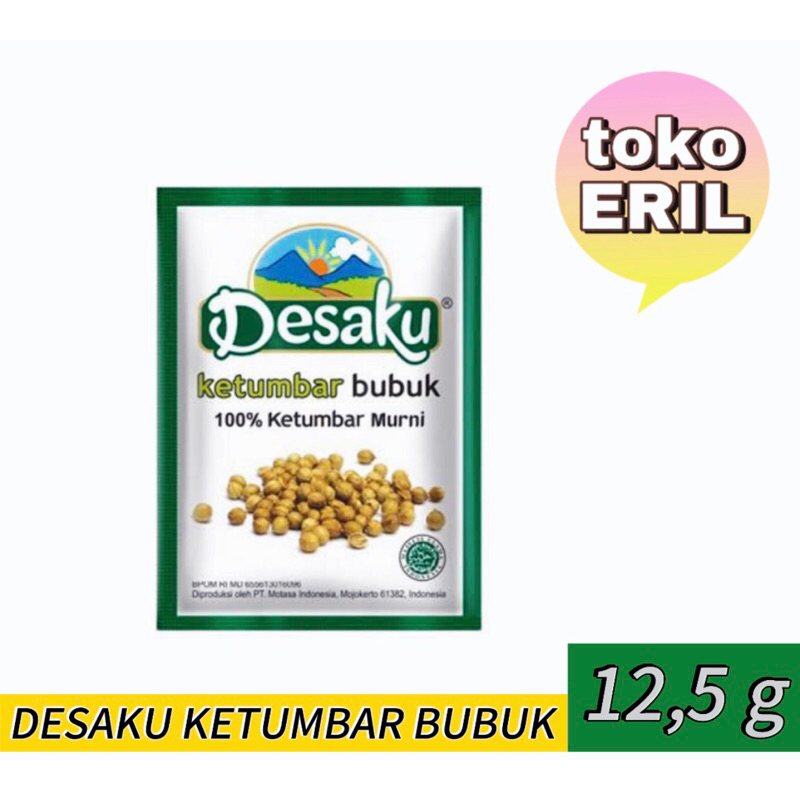

DESAKU KETUMBAR BUBUK 12,5gr ( 1 sachet )