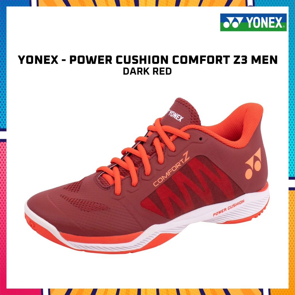 YONEX SHB Comfort Z3 MEX Dk Red Sepatu Badminton Shoes