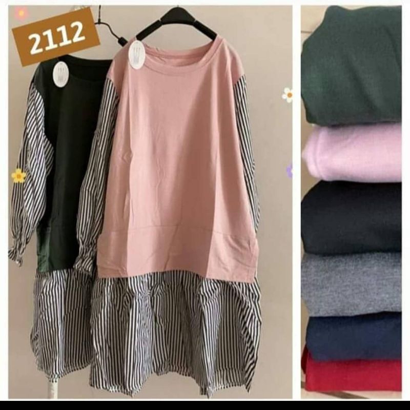 TUNIC KAOS IMPORT/TUNIC KAOS MIX KATUN SALUR