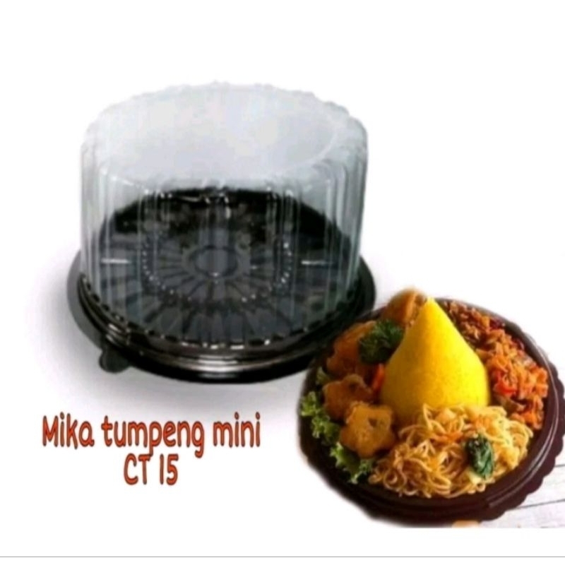 Mika Tumpeng Mini 15cm / Mika CT 15 / Mika Tumpeng (10set)