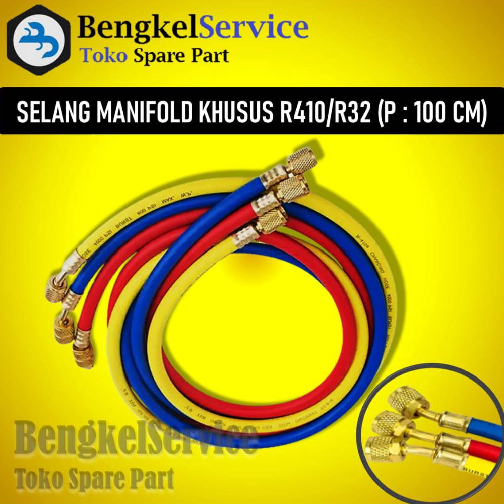 Terbaru Selang Manifold R41R32 Khusus  Selang Manifol Manipol Khusus R41 R32 Pengisian 9F