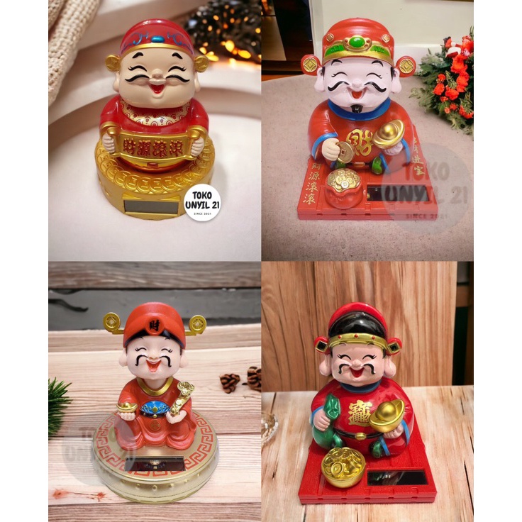 Istimewa Pajangan Caisen Dewa Rezeki Caisen Chai Sen Rezeki Patung Solar Caishen Dewa Rezeki Pajanga