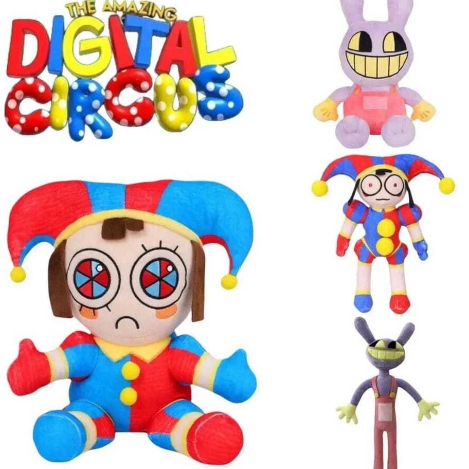 Grosir boneka pomni digital circus mainan boneka pomni digital circus