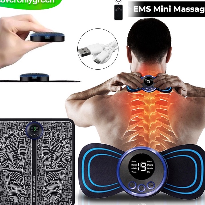 Promo EMS Foot Massage Mat Pijat Kaki EMS Pad Mat Pad Jepang Original Alat Alat Pijat Kaki Alat Elec