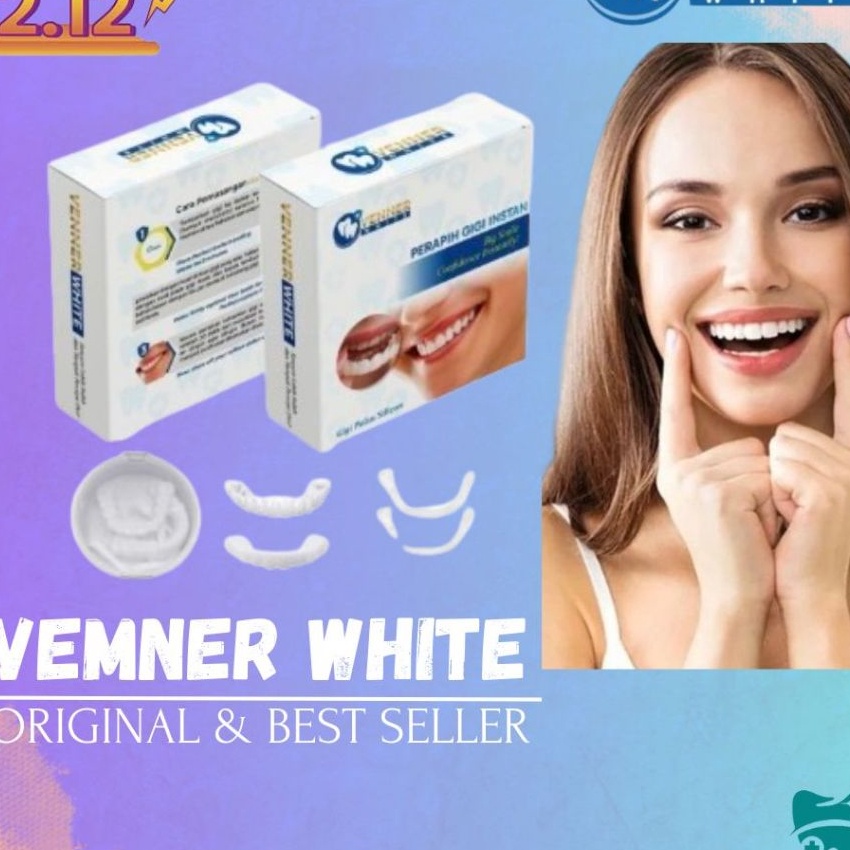 Price Venner White Gigi Palsu not snap on smile Perapih Gigi Instan ORIGINAL 1