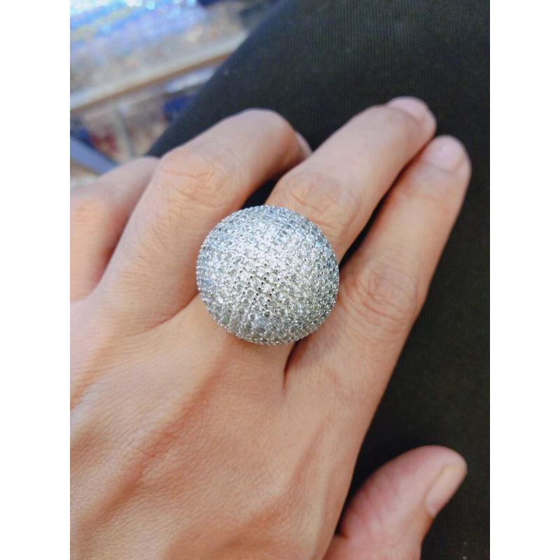 cincin zirconia/cincin swarovski premium-AS001