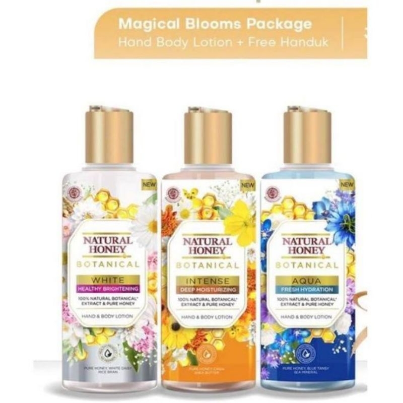 natural honey hand body lotion botanical 200ml