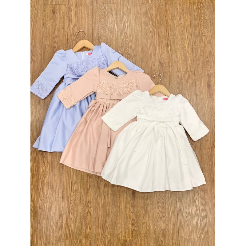 Gamis Plus Komb Renda Anak Perempuan
