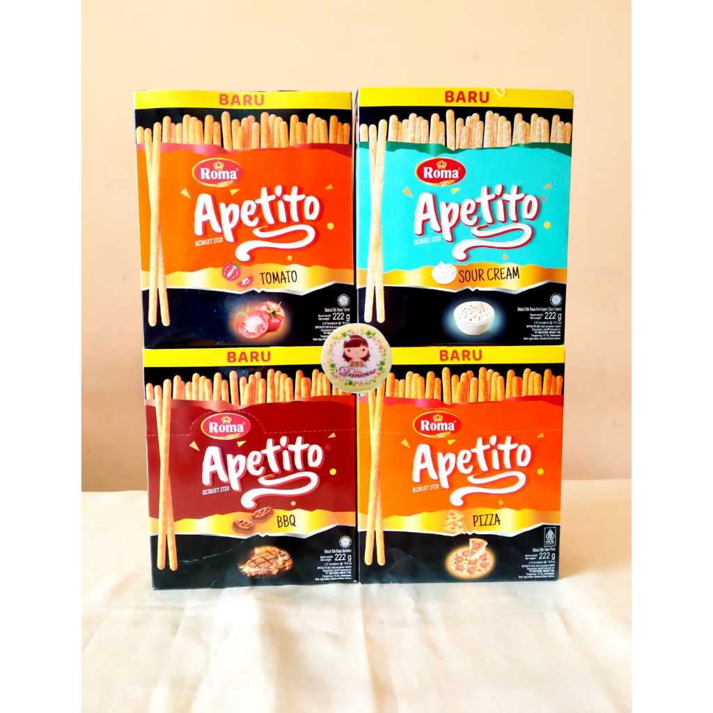 

.Roma Apetito biskuit stick tomato , sour cream , bbq, Pizza ( ds bgr )