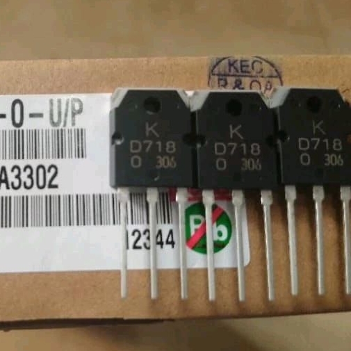 Transistor D718 dan B688 original