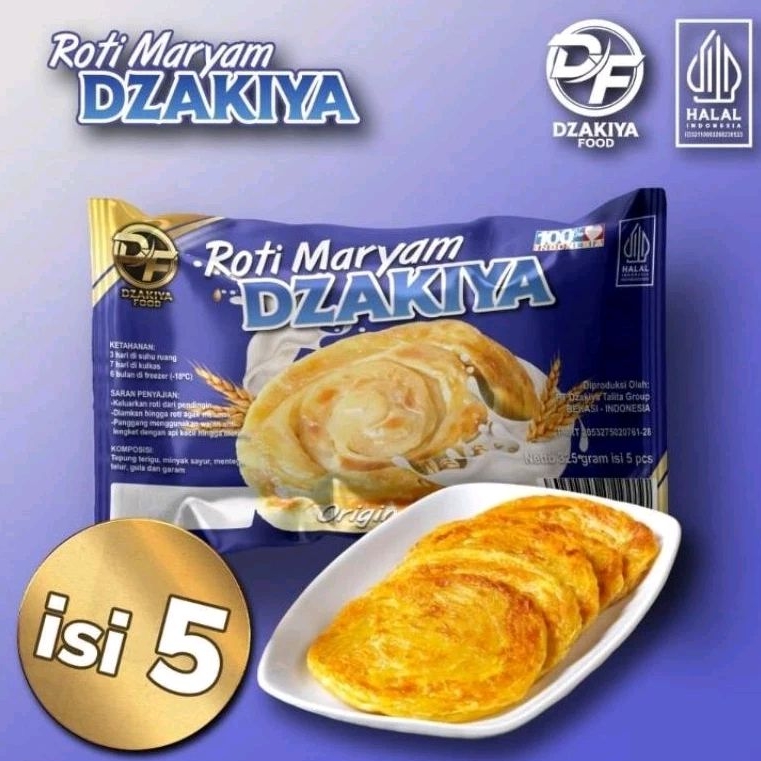 

Roti Maryam Dzakiya Isi 5