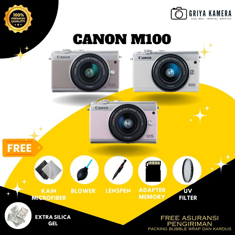 KAMERA CANON EOS M100