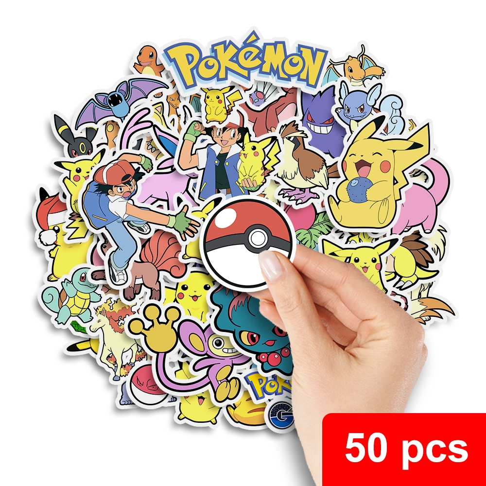 

stiker pack pokemon I stiker pikachu lucu I stiker anti air