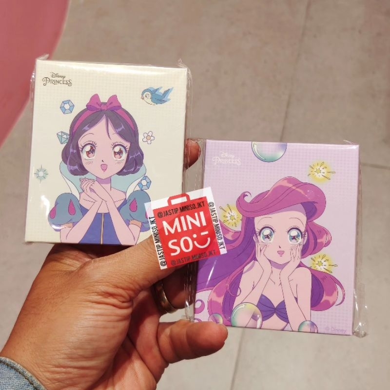 

MINISO Stitcky Notes DISNEY Manga Princess 50 Sheets (6x8cm) Snow White / Ariel