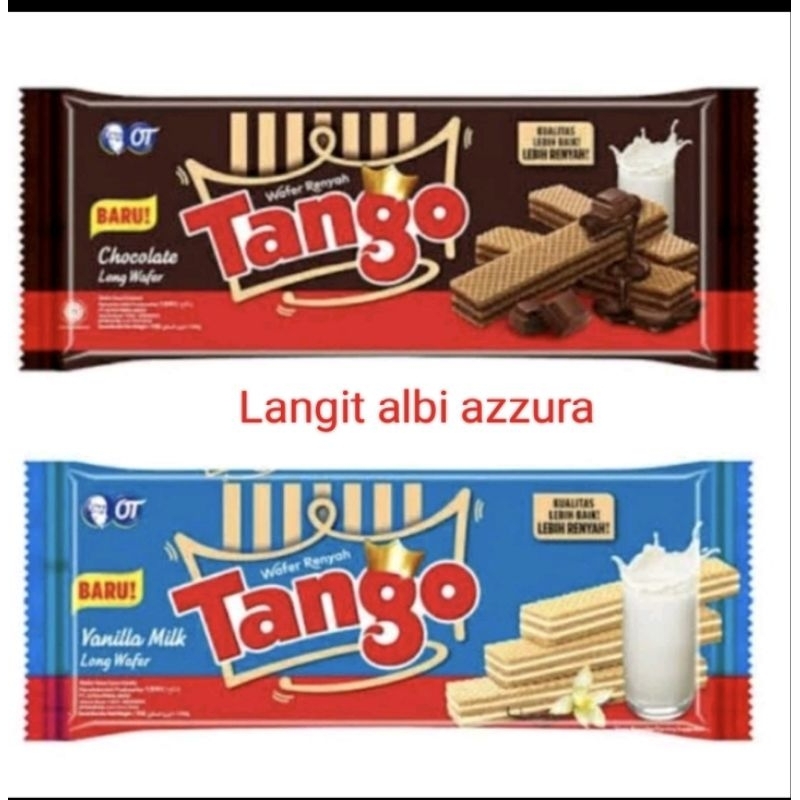 

TANGGO LONG WAFER CHOCOLAT/VANILA 110,GR