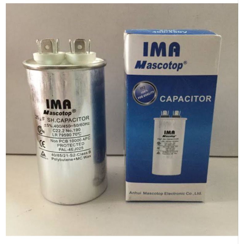 kapasitor AC IMA 25UF