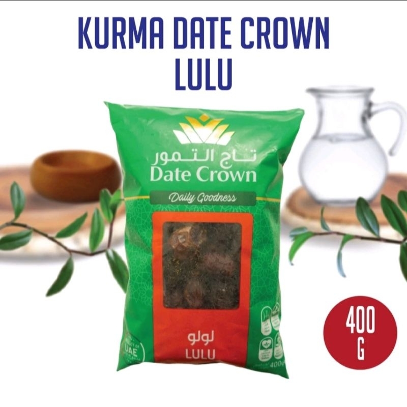 

[ READY PALEMBANG ] Kurma Date Crown Lulu kemasan Pillow - 400gr