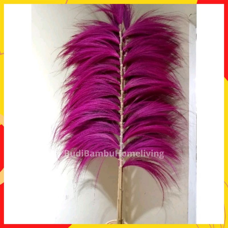 Home Decor Stik Rayung Warna Pink Stick 21 Tangkai Murah | Rayung Kering Ukuran Besar Murah