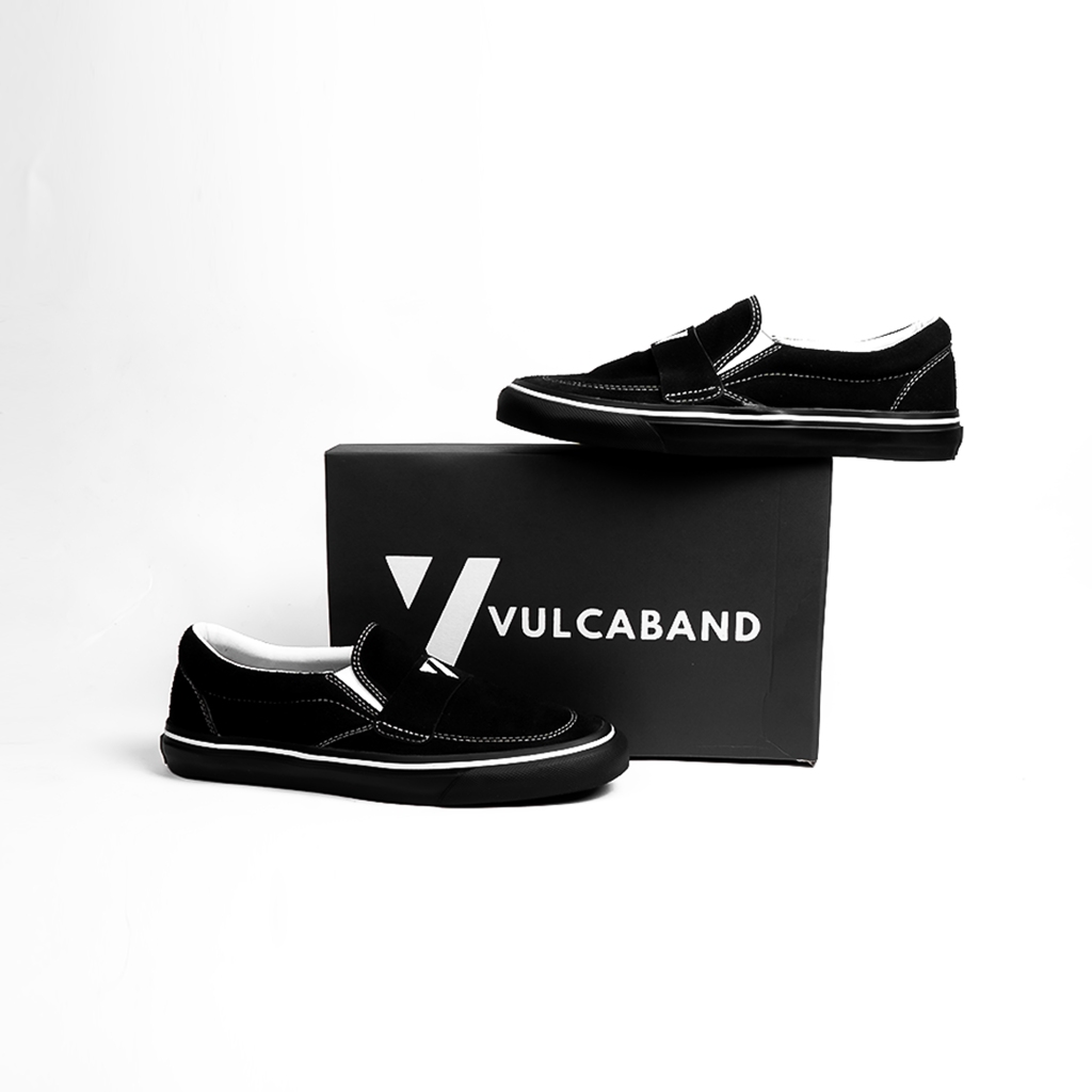 Vulcaband Slip On All Black
