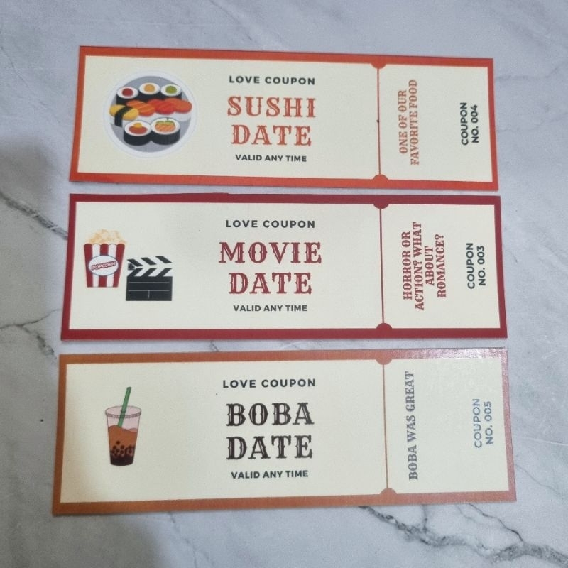 

Postcard Romantis / Kado Pacar Cetak Kupon