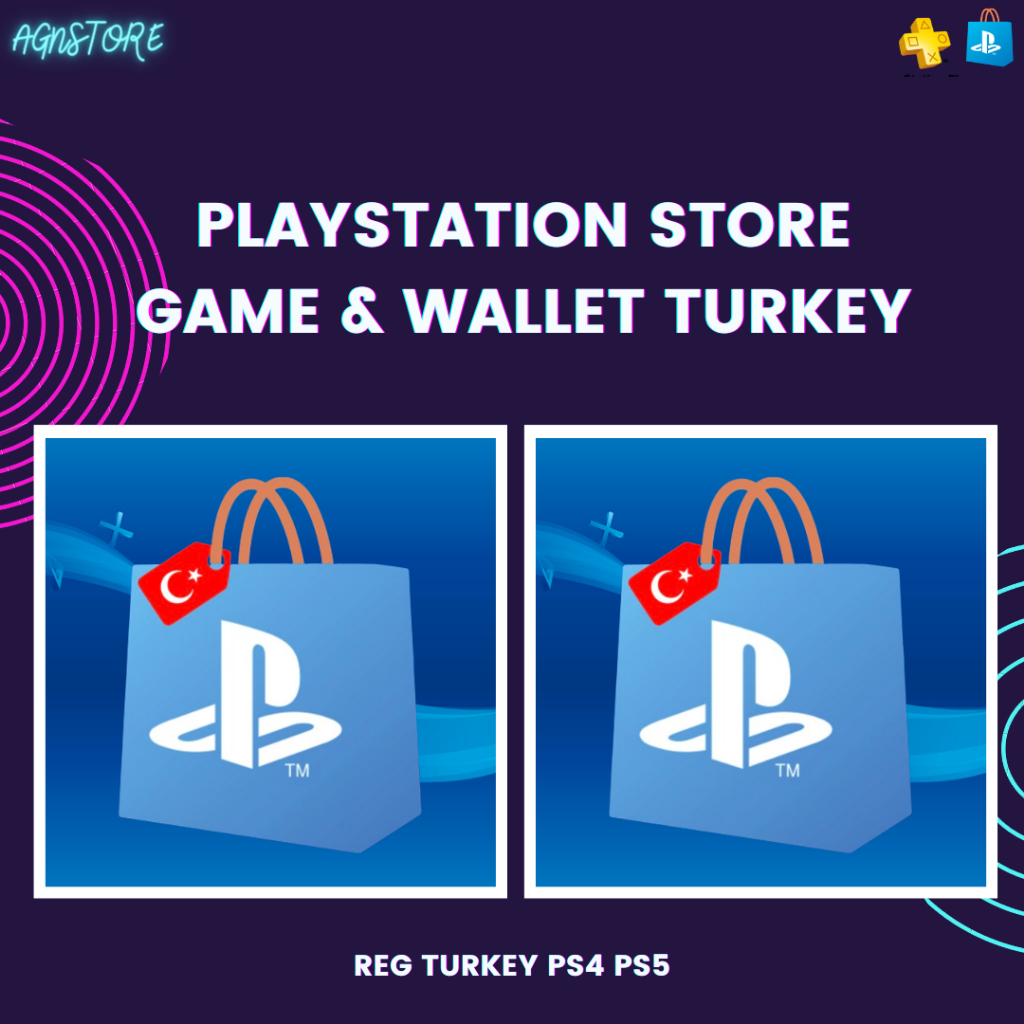 Isi Wallet Dan Game PS5 PS4 REG Turki