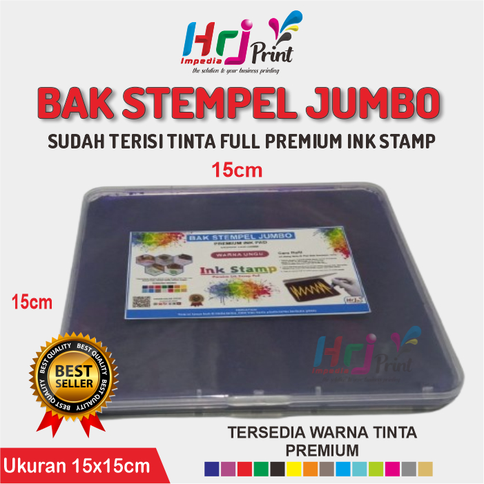 

Bak stempel besar | Bak stempel jumbo Siap Pakai Sudah Full Terisi Tinta Premium | Bak Stempel Ukuran Besar Super Jumbo