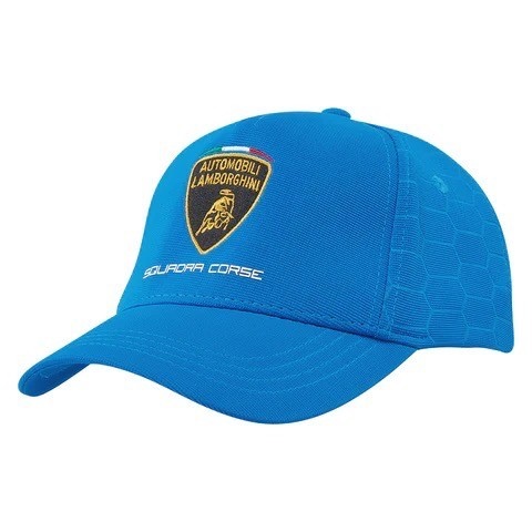 Lamborghini Squadra Corse Cap - Blue. Topi Unisex Pria Wanita ORIGINAL