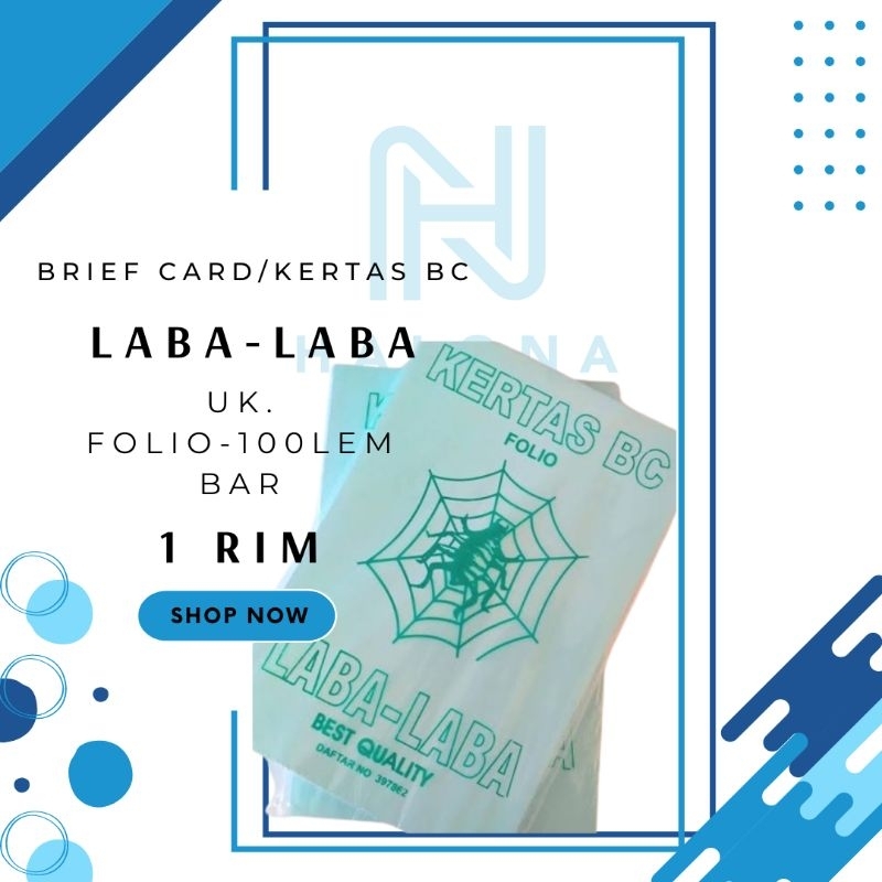 

Kertas BC / Kertas Brief Card / Brief Card Paper Laba - Laba Folio Warna Hijau Muda