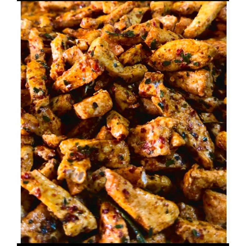 

Basreng Pedas Daun jeruk 500gr