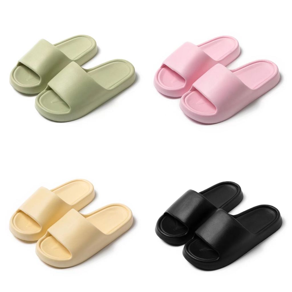 Sandal Slip on Rumah Polos Murah  / sandal karet dewasa terbaru