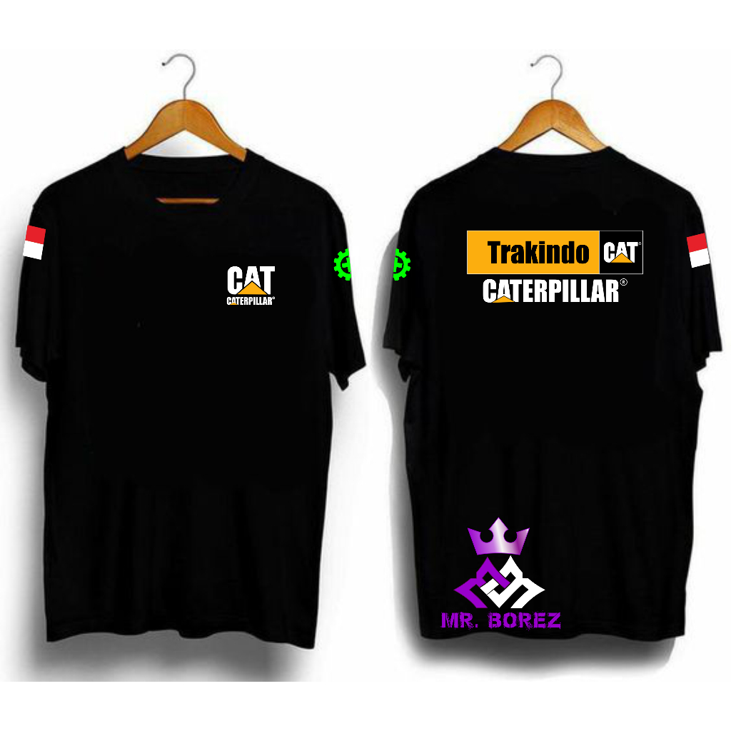 Kaos CATERPILLAR DIESEL Trakindo CAT Kaos Caterpillar Original Trakindo Kaos Caterpillar Lengan Panj
