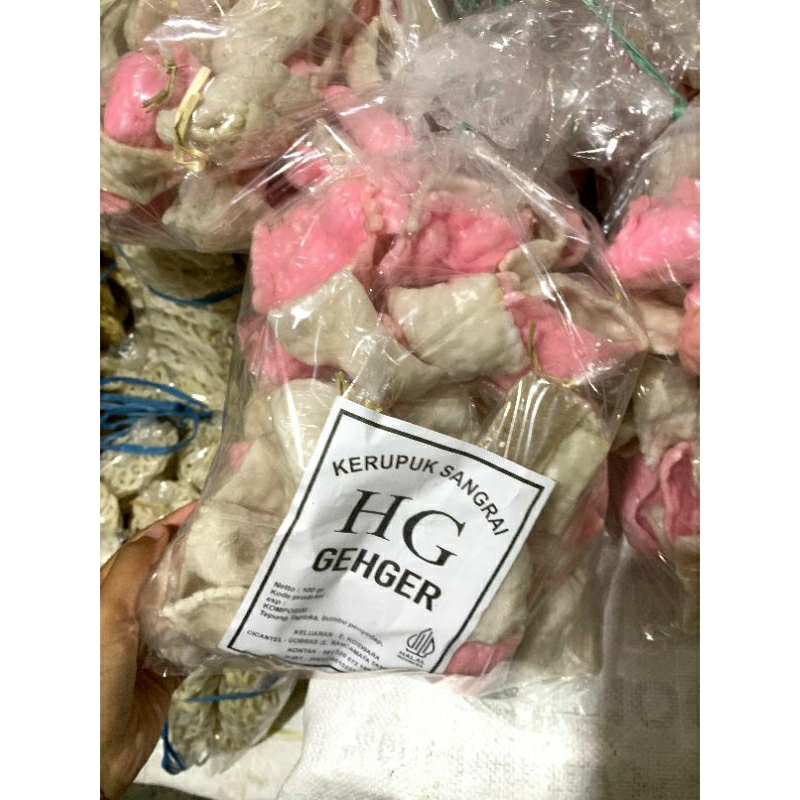 

KERUPUK SANGRAI/ KERUPUK MELARAT isi 250gram