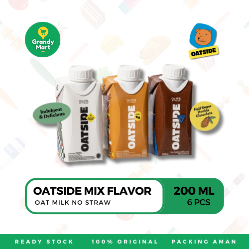 

Oatside Oat Milk No Straw 200 ML ( 6 pcs ) - Mix Flavor