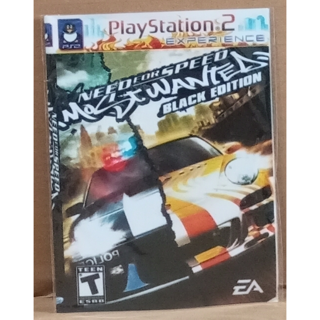 KASET PS2 KOPAB: NEED FOR SPEED MOST WANTED BLACK EDITION