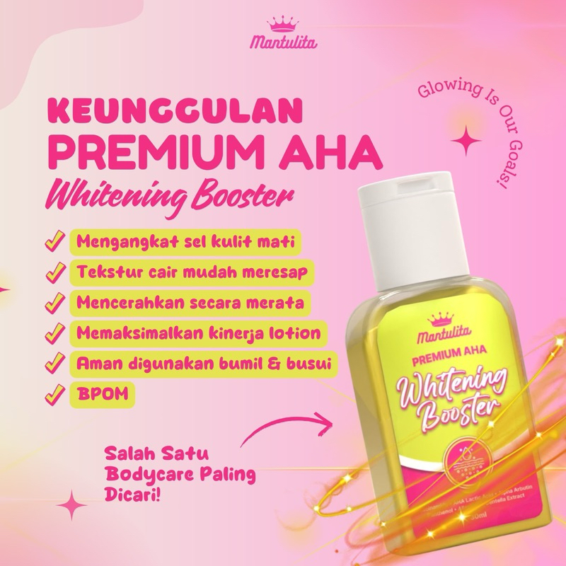 mantulita serum aha / premium aha mantulita